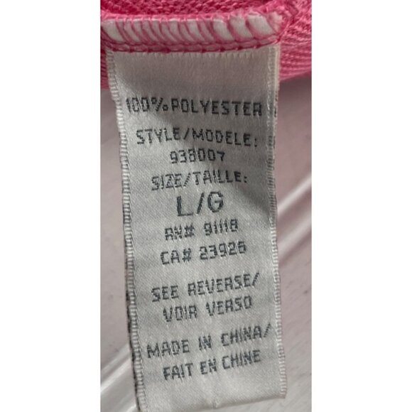 Jasmine Rose Intimates Women's size Large 2 pc set Pink Terry Cloth NWT - Picture 9 of 11